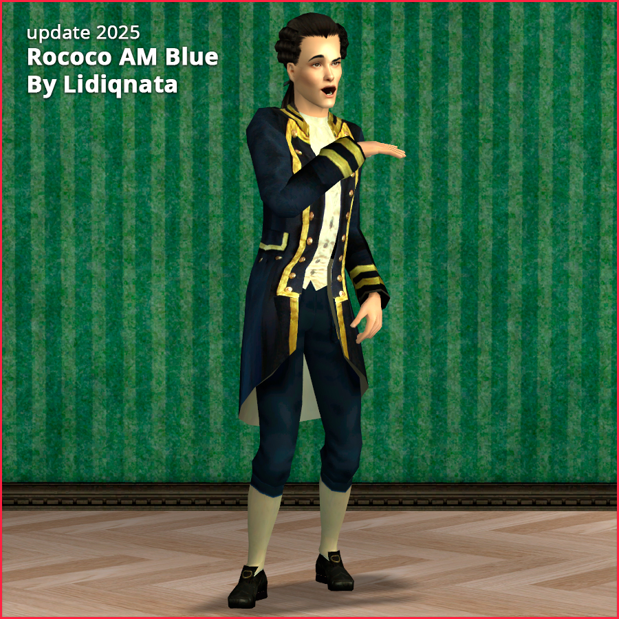 rococo am by lidiqnata for sims 2