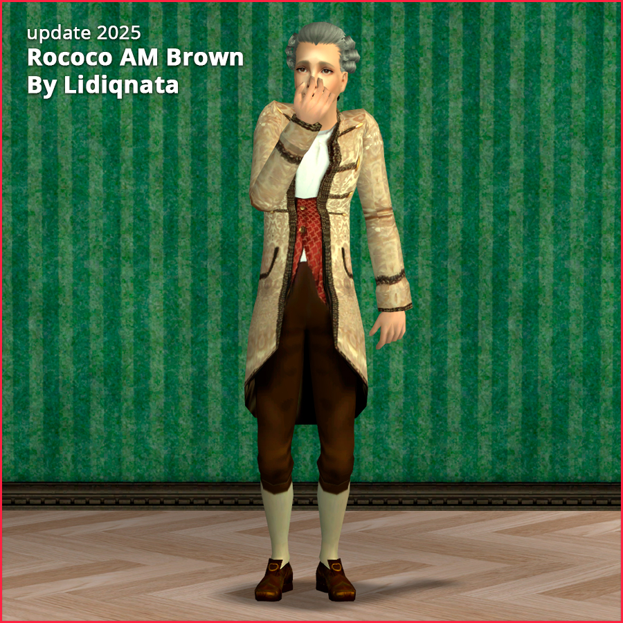 rococo am by lidiqnata for sims 2