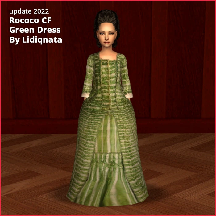 rococo cf green by lidiqnata for sims 2