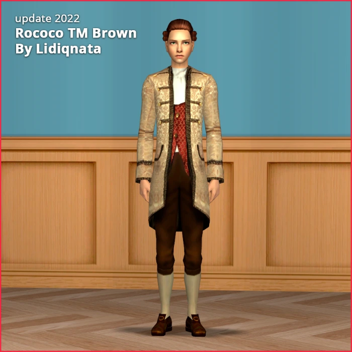 tm rococo brown suit by lidiqnata for sims 2