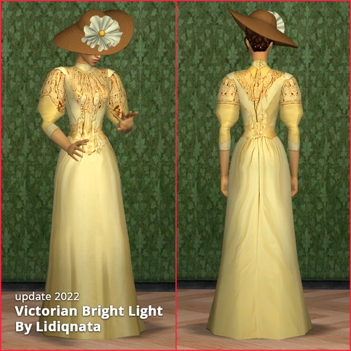 victorian set 10 by lidiqnata for sims 2