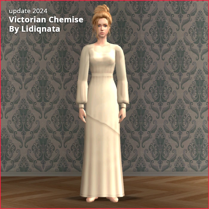 victorian chemise af Aligeth mesh by lidiqnata for sims 2