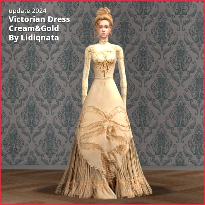 victorian af cream gold by lidiqnata for sims 2