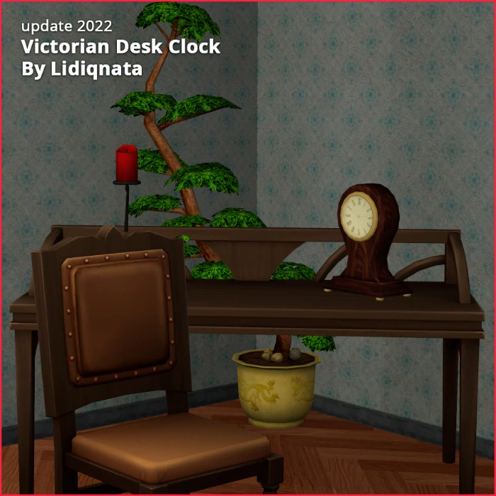 old clock by lidiqnata for sims 2
