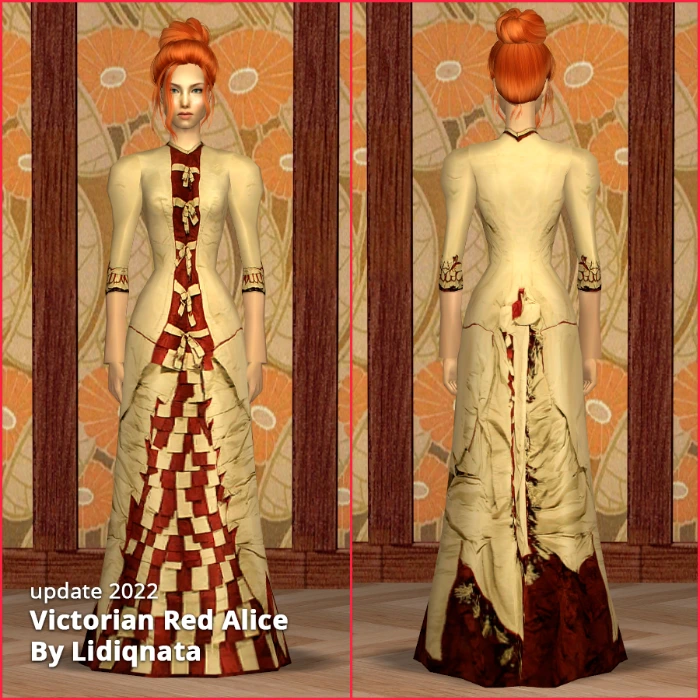 victorian set 11 by lidiqnata for sims 2