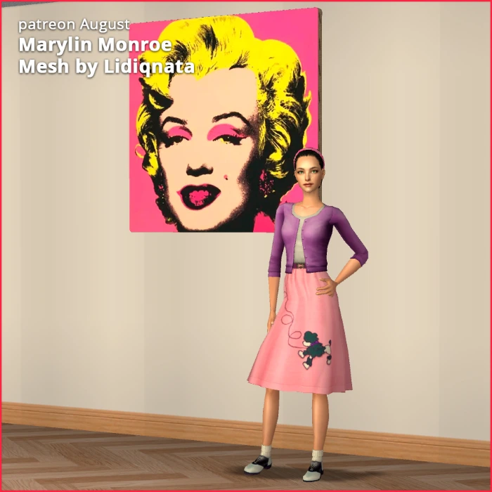 patreon big fan tier 2 vintage by lidiqnata for sims 2