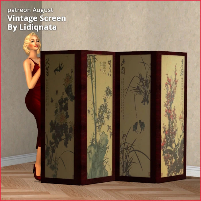 patreon ultra fan tier recolor 3 vintage by lidiqnata for sims 2