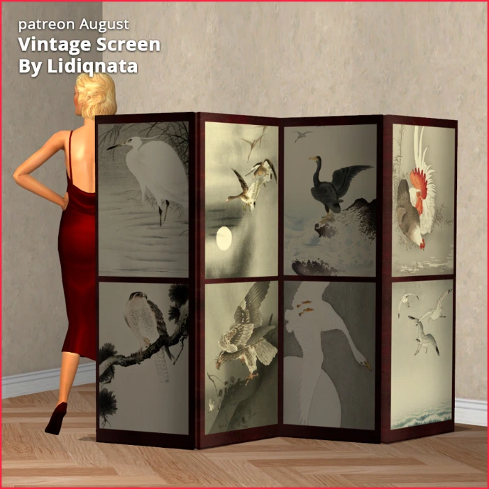 patreon ultra fan tier recolor 3 vintage by lidiqnata for sims 2